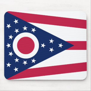Ohio State Flag Mouse Mat