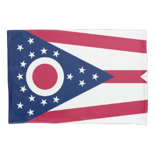 Ohio State Flag Pillowcase