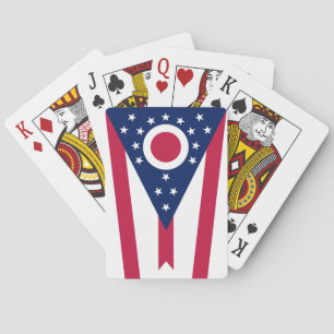 Ohio State Flag Playing Cards