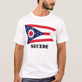 Ohio state flag, SECEDE, SECEDE T-Shirt