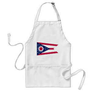 Ohio State Flag Standard Apron