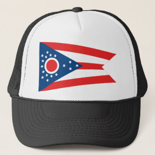 Ohio State Flag Trucker Hat