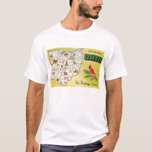 Ohio State Penny Postcard T-Shirt
