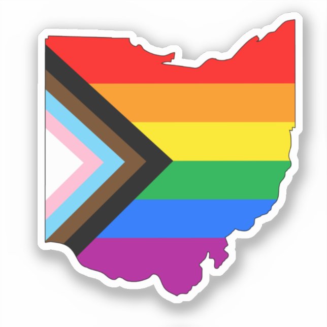 Ohio State Pride LGBTQ Progress Pride (Front)
