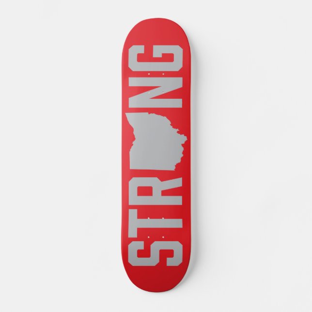 Ohio State Strong Buckeyes Skateboard (Front)