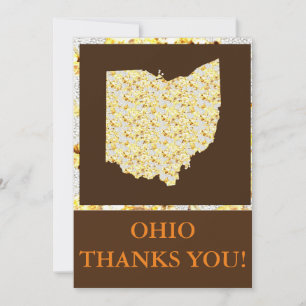 OHIO THANK YOU CARD