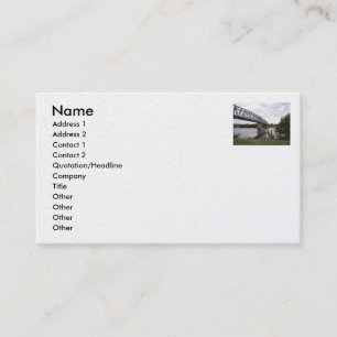 Ohio the Beautiful, 7 Business Card