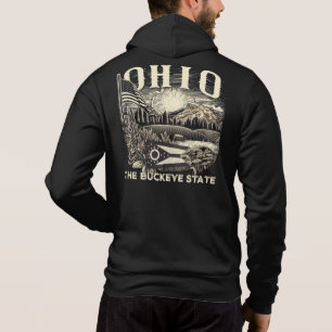 Ohio The Buckeye State Hoodie