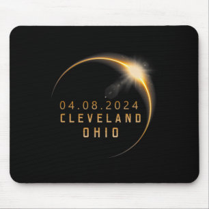Ohio Total Solar Eclipse 2024 - Ohio Solar Eclipse Mouse Mat