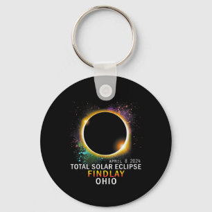 Ohio Total Solar Eclipse April 8 2024  Key Ring