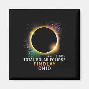 Ohio Total Solar Eclipse April 8 2024  Magnet