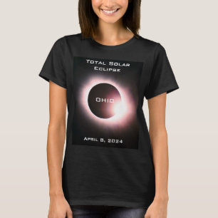 OHIO Total solar eclipse April 8, 2024 T-Shirt