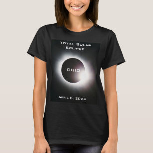 OHIO Total solar eclipse April 8, 2024 T-Shirt