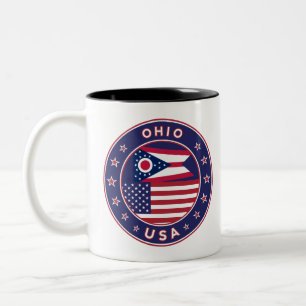 Ohio Two-Tone Coffee Mug