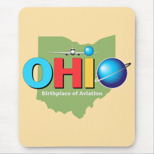 Ohio United States of America Mouse Mat