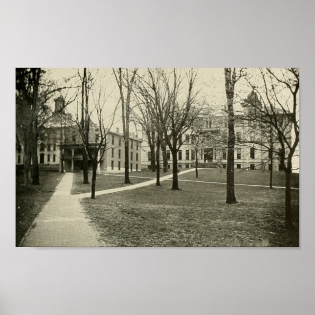 Ohio University: College Green 1915 Poster (Front)