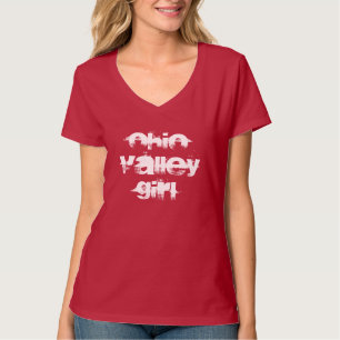 Ohio Valley Girl Playful Gift Souvenir Dark shirt