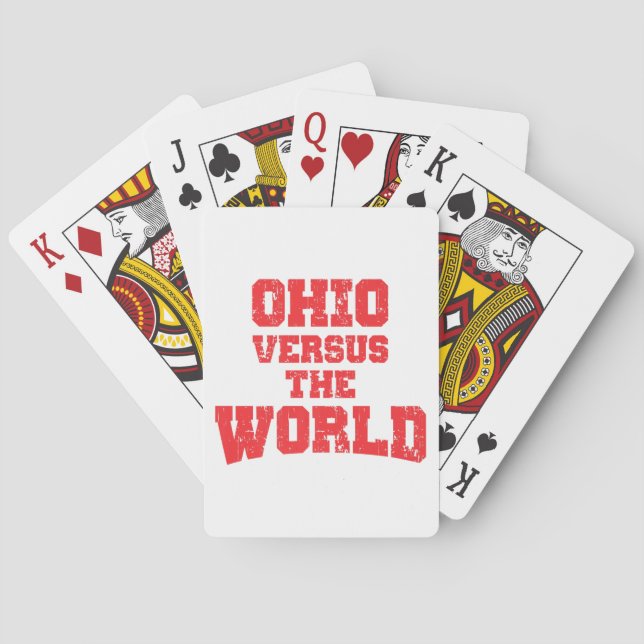 OHIO VERSUS THE WORLD PLAYING CARDS (Back)