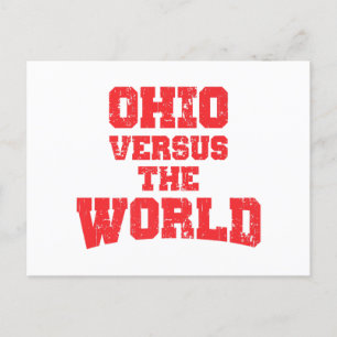 OHIO VERSUS THE WORLD POSTCARD