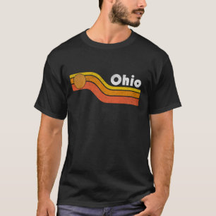 Ohio - Vintage Men Women 70s 80s Graphic Cool Retr T-Shirt