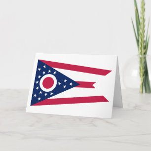 Ohioan Flag, Flag of Ohio Card
