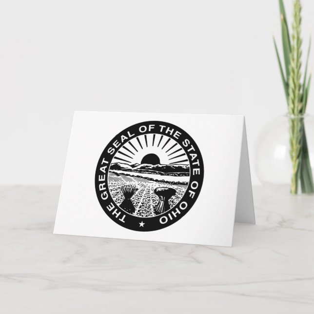 Ohioan Seal, Seal of Ohio Card (Front)