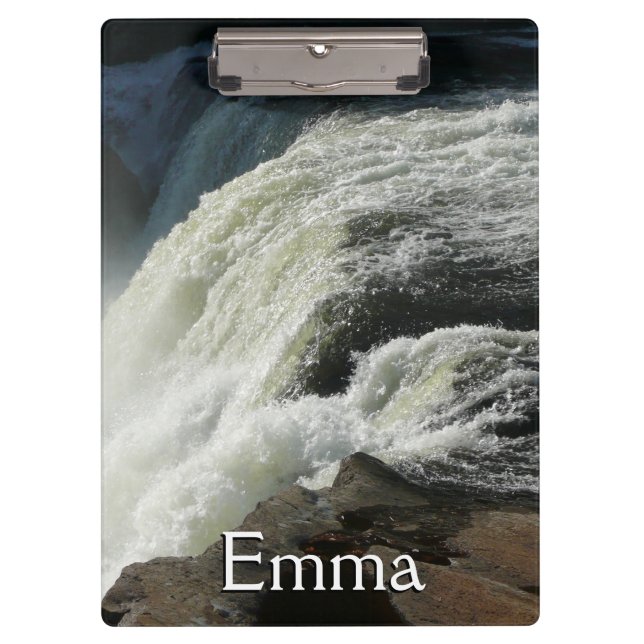 Ohiopyle Falls in Pennsylvania Clipboard (Front)