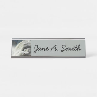 Ohiopyle Falls in Pennsylvania Desk Name Plate