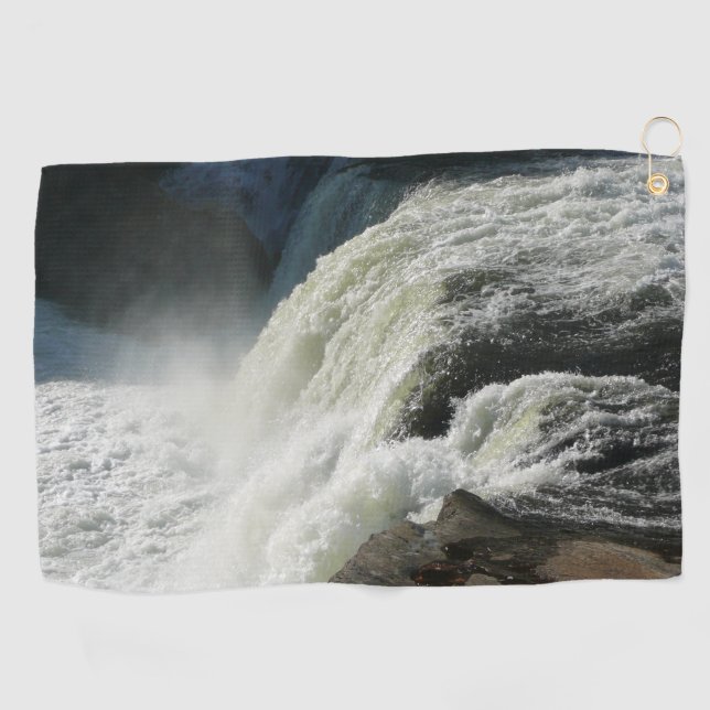 Ohiopyle Falls in Pennsylvania Golf Towel (Horizontal)