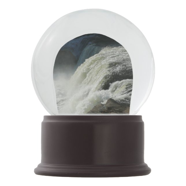 Ohiopyle Falls in Pennsylvania Snow Globe (Front)