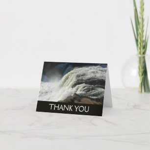 Ohiopyle Falls in Pennsylvania Thank You Card