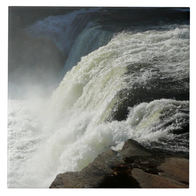 Ohiopyle Falls in Pennsylvania Tile (Front)