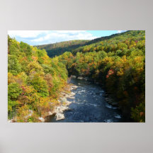 Ohiopyle River in Fall I Pennsylvania Autumn