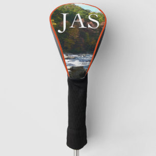 Ohiopyle River Rapids in Fall Pennsylvania Autumn Golf Head Cover