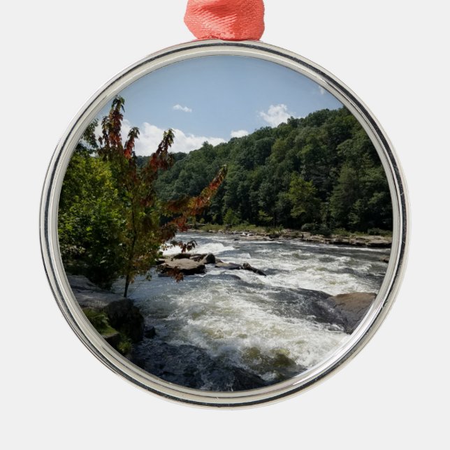 Ohiopyle State Park Metal Tree Decoration (Front)