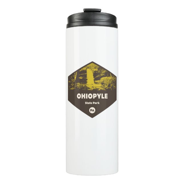 Ohiopyle State Park Pennsylvania Thermal Tumbler (Front)