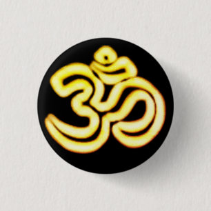 OHM  3 CM ROUND BADGE