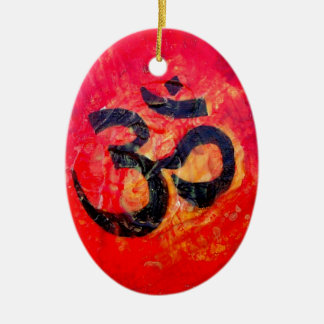 Ohm Ceramic Tree Decoration