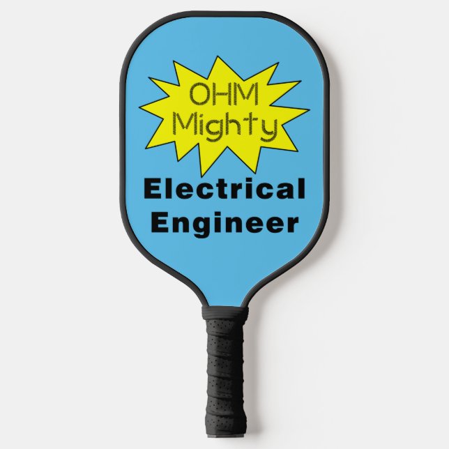 Ohm Mighty Electrical Engineer Pickleball Paddle (Front)
