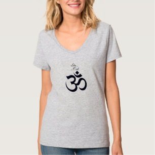 Ohm Om Symbol Breathe in Breathe Out T-Shirt