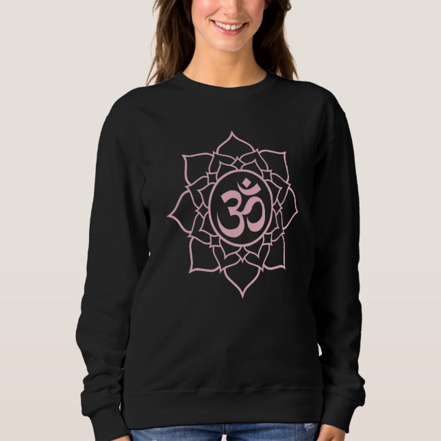 Ohm Positive Mind Inspirational Sweatshirt (Front)