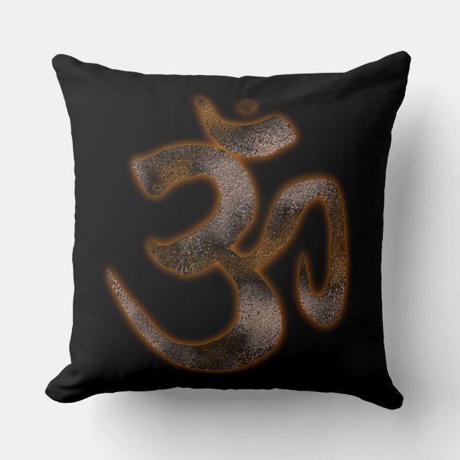 Ohm Symbol Cushion (Front)
