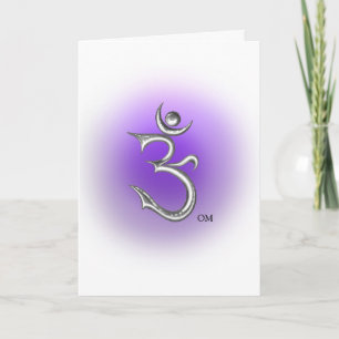 Ohm Symbol Greeting Card