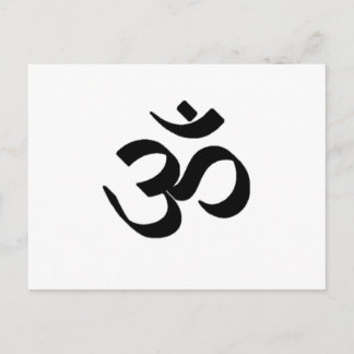 Ohm Symbol Postcard