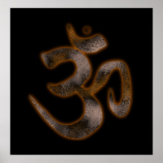 Ohm Symbol Poster