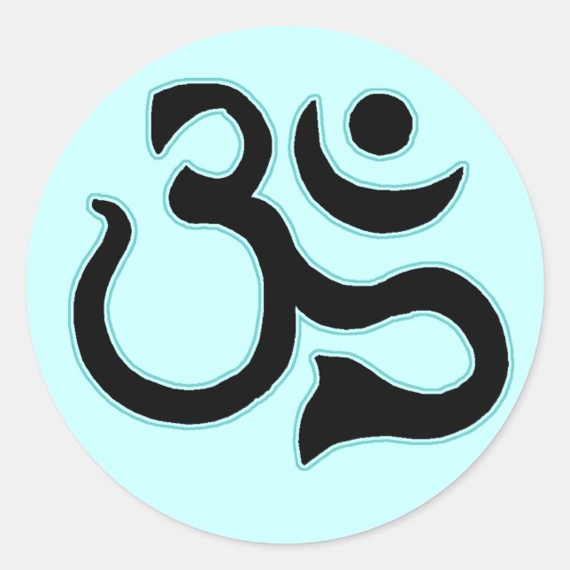 Ohm Symbol Stickers (Front)