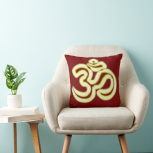 ohm Throw Pillow