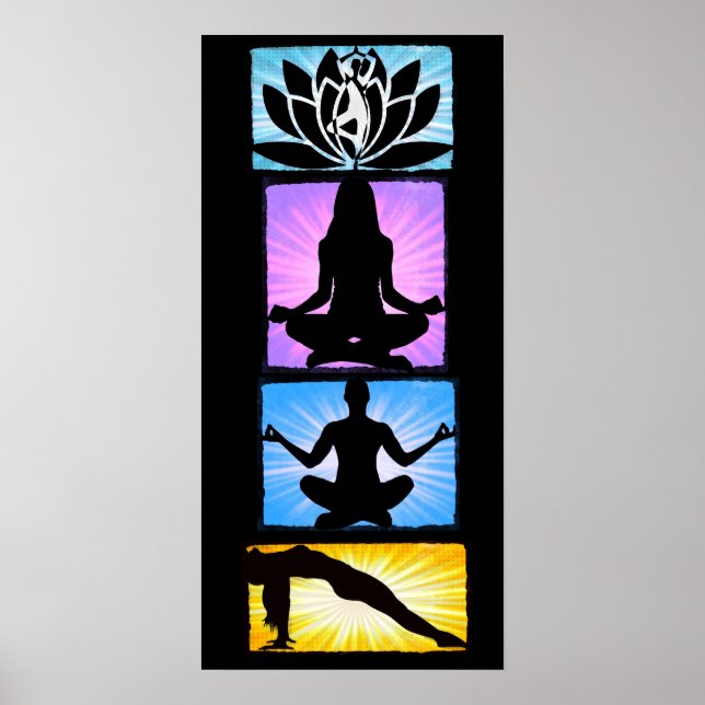 Ohm Yoga Meditation Poster (Front)