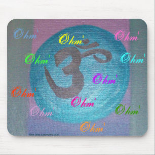 Ohm' yoga power mouse mat