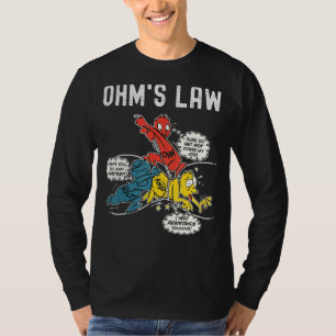 Ohms Law  Electricity Explained Electrical Enginee T-Shirt